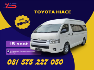sewa hiace ambarawa